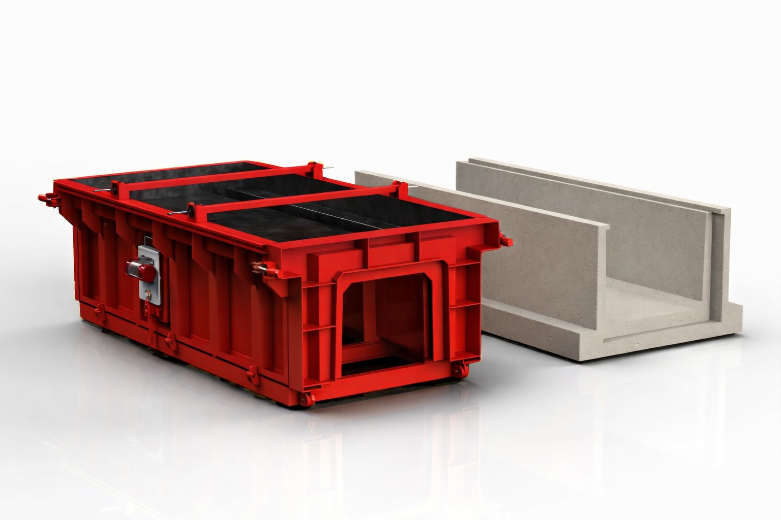 U-Shape Concrete Flume Mold