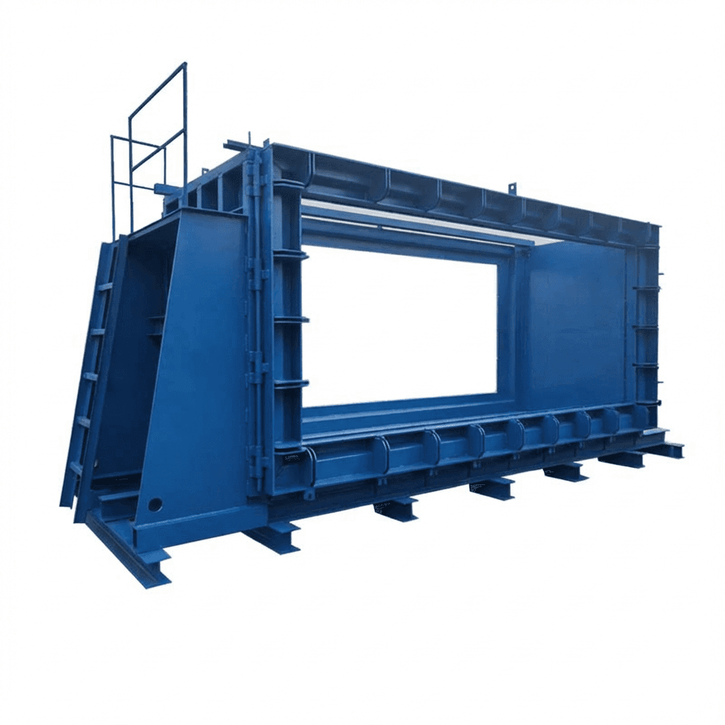 Urban Comprehensive Underground Pipe Gallery Mold, Concrete Vertical Box Culvert Mold, Assembled Culvert Steel Formwork