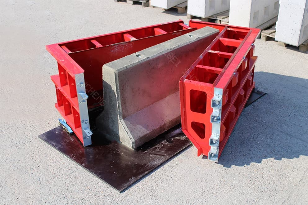 Moule de Barrière New Jersey Préfabriqué - Prix d'Usine