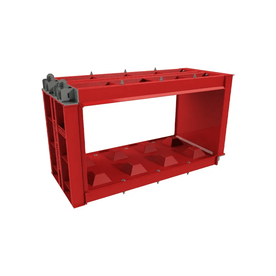 Moule en acier pour bloc de béton emboîtable de type Lego pour mur de soutènement