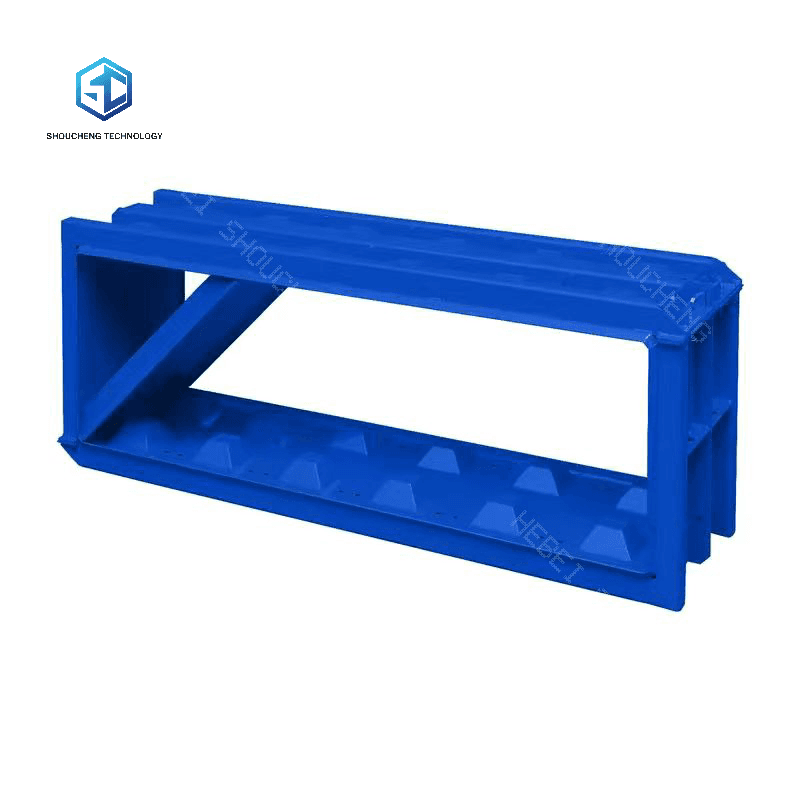 Concave Convex Concrete Block Mold for Modular Walls