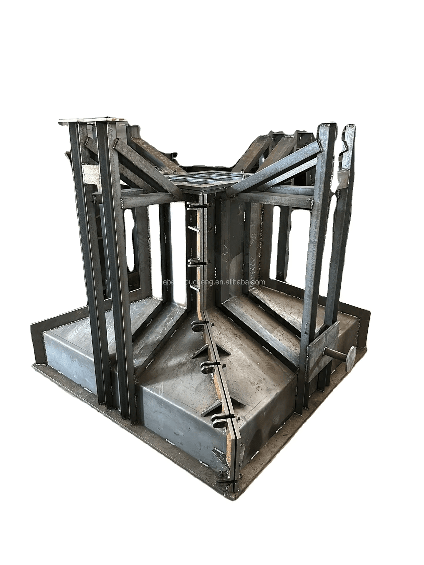 High Quality Concrete Pouring Steel Molds Factory Steel Structure Foundation Mold