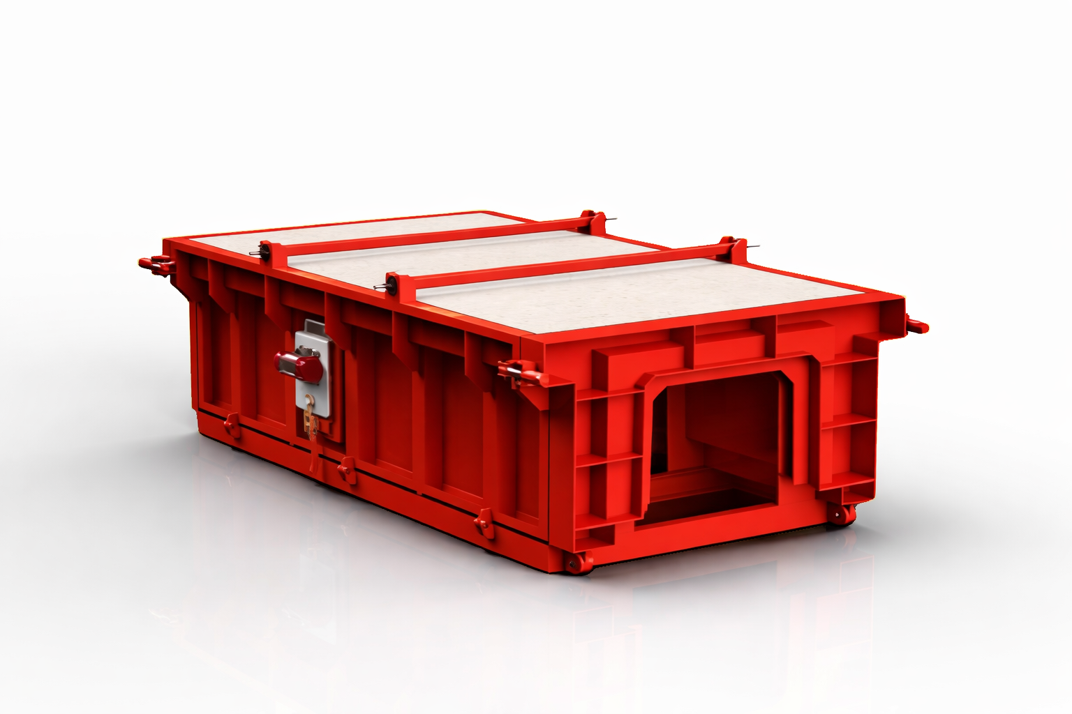 Форма для бетонного лотка U-образной формы 2