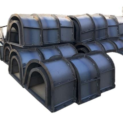 Factory Direct Customizable Steel U Channel Mould Precast Concrete Drainage Ditch Mold for Road Farm Irrigation