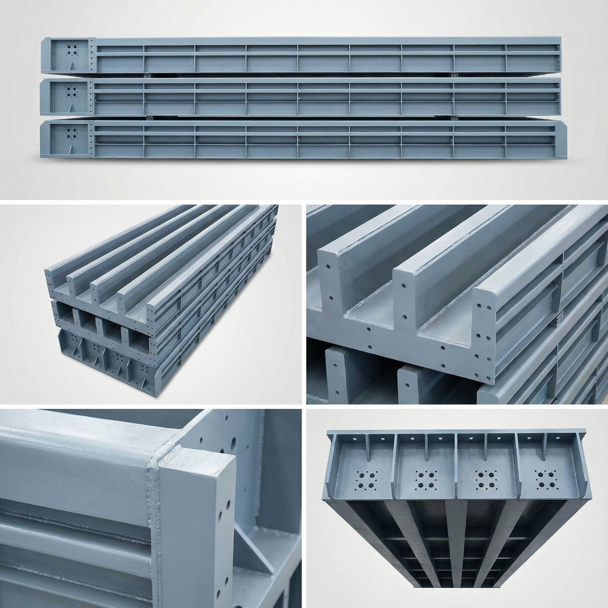Specializing in Manufacturing square Concrete Pole Molds, Rectangular Concrete Pole Molds, and square Concrete Pile Molds