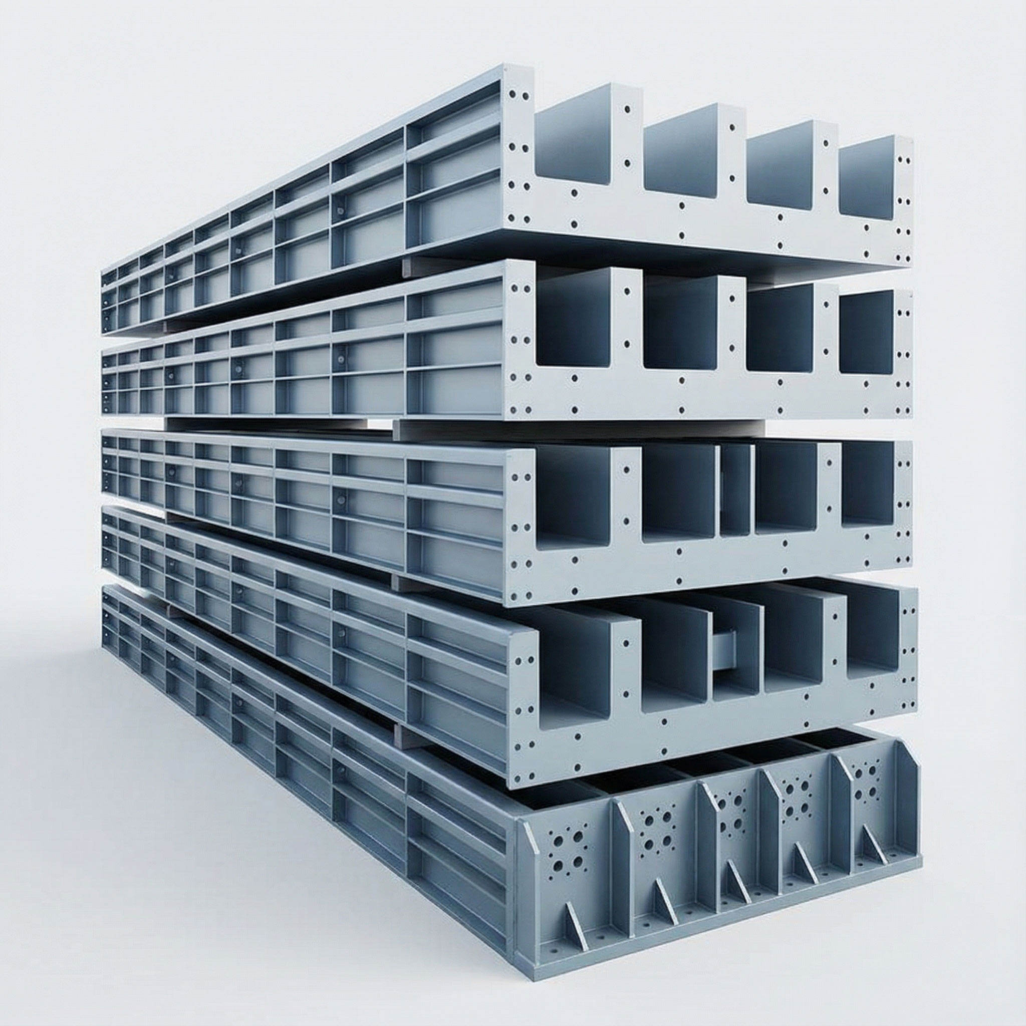 Specializing in Manufacturing square Concrete Pole Molds, Rectangular Concrete Pole Molds, and square Concrete Pile Molds