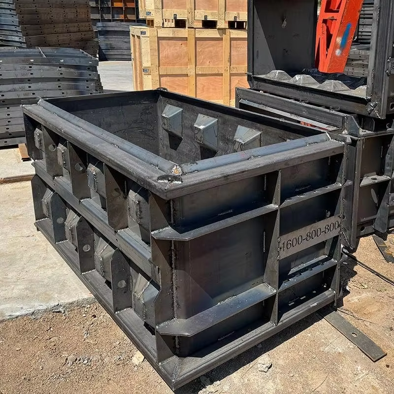Smooth Surface Q235 Steel Concrete Mold, Custom Size, OEM ODM, High Quality - Concave Convex Block Mold