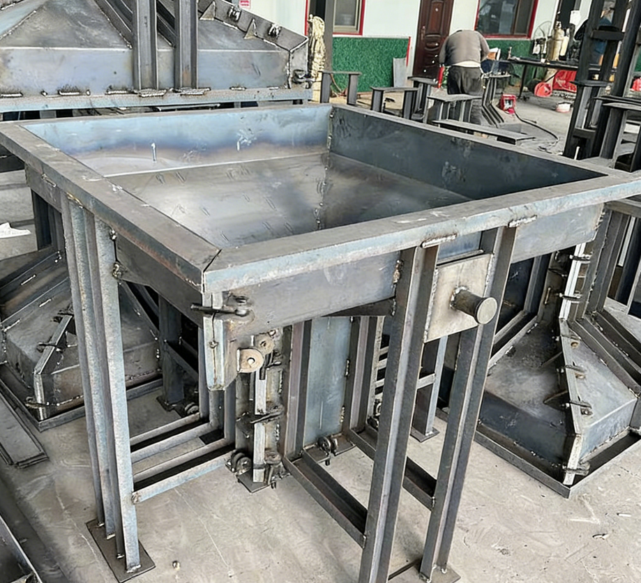 Column Base Mold for Concrete Piers, High Accuracy & Durable ABS/Steel Material