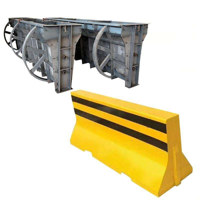Wholesale Custom Jersey Barrier Steel Mould | Multifunctional Precast Concrete Road Isolation Pier Mould