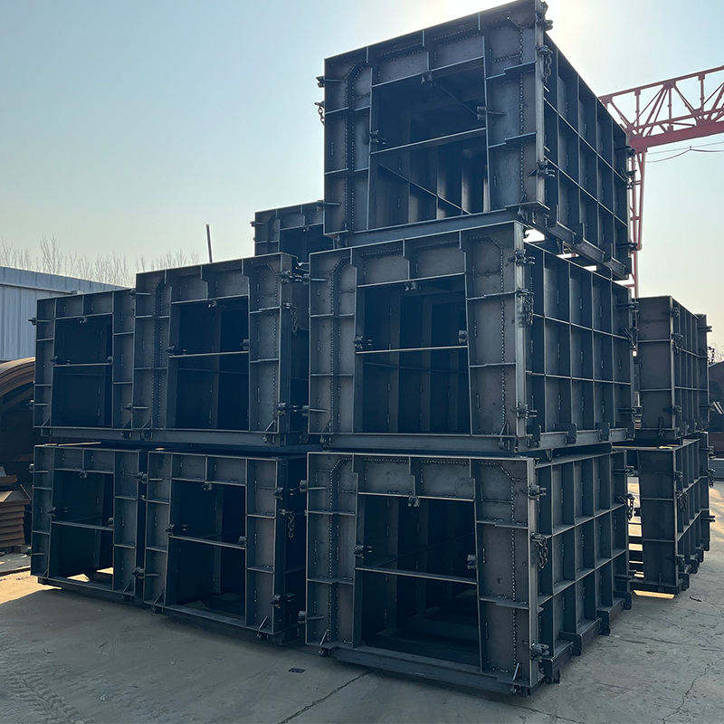 Industrial OEM ODM Rectangular Drainage Channel Steel Mould | Precast Concrete Irrigation Ditch Mold for Road Construction