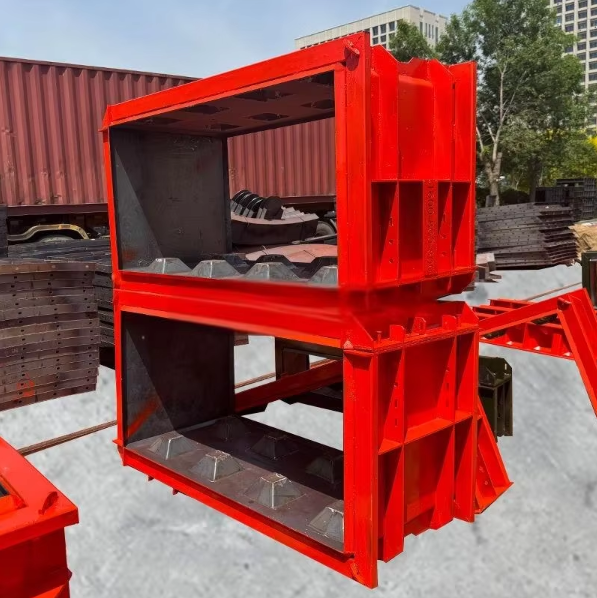 High Quality Steel Formwork Concrete Block Protective Wall Concave Convex Block Mold