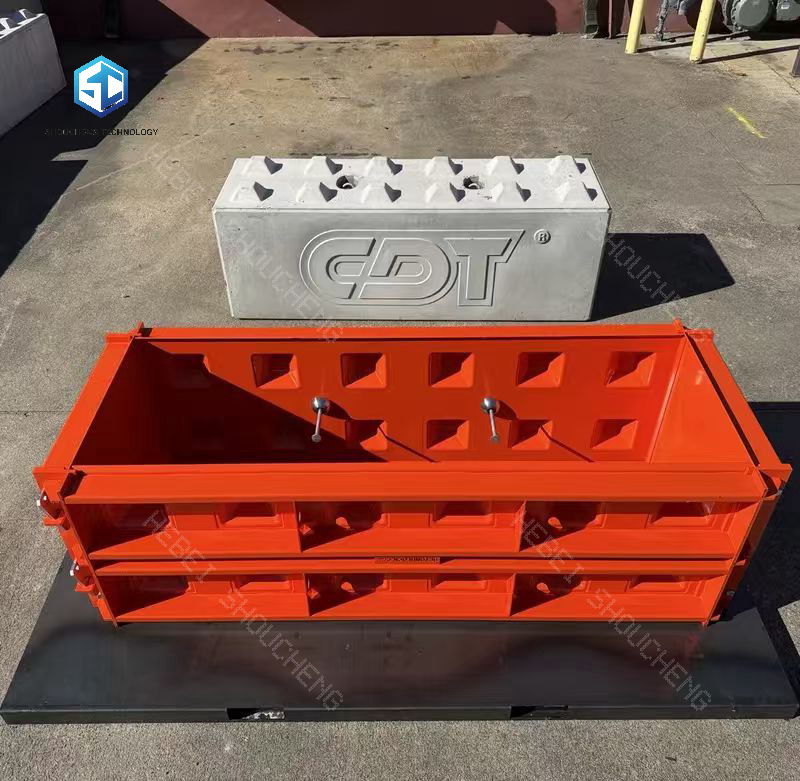 Ön Döküm Beton İçin Çelik Lego Blok Kalıbı 2